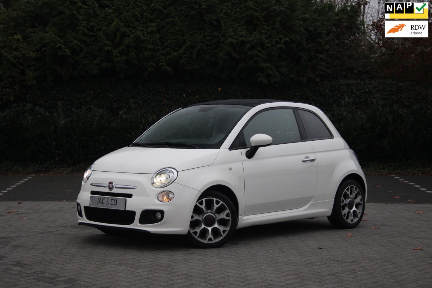 Fiat 500 C - 0.9 Turbo 500S Interscope Audio - Clima-NAP-Xenon - AutoWereld.nl