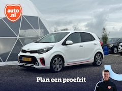 Kia Picanto - 1.2 CVVT GT-Line | Leder | Stoel + stuurverwarming | Keyless | Subwoofer | Carplay | Navig