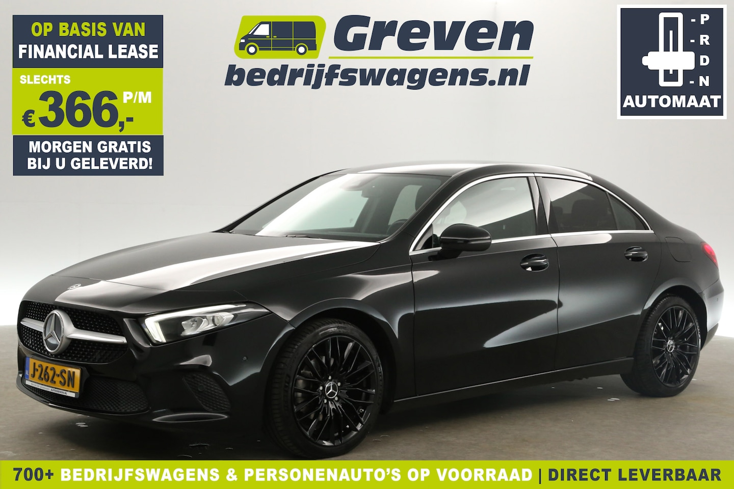 Mercedes-Benz A-klasse - 180 AMG Automaat Clima Cruise Virtual Navi LED PDC Stoelverwarming 18"LMV - AutoWereld.nl