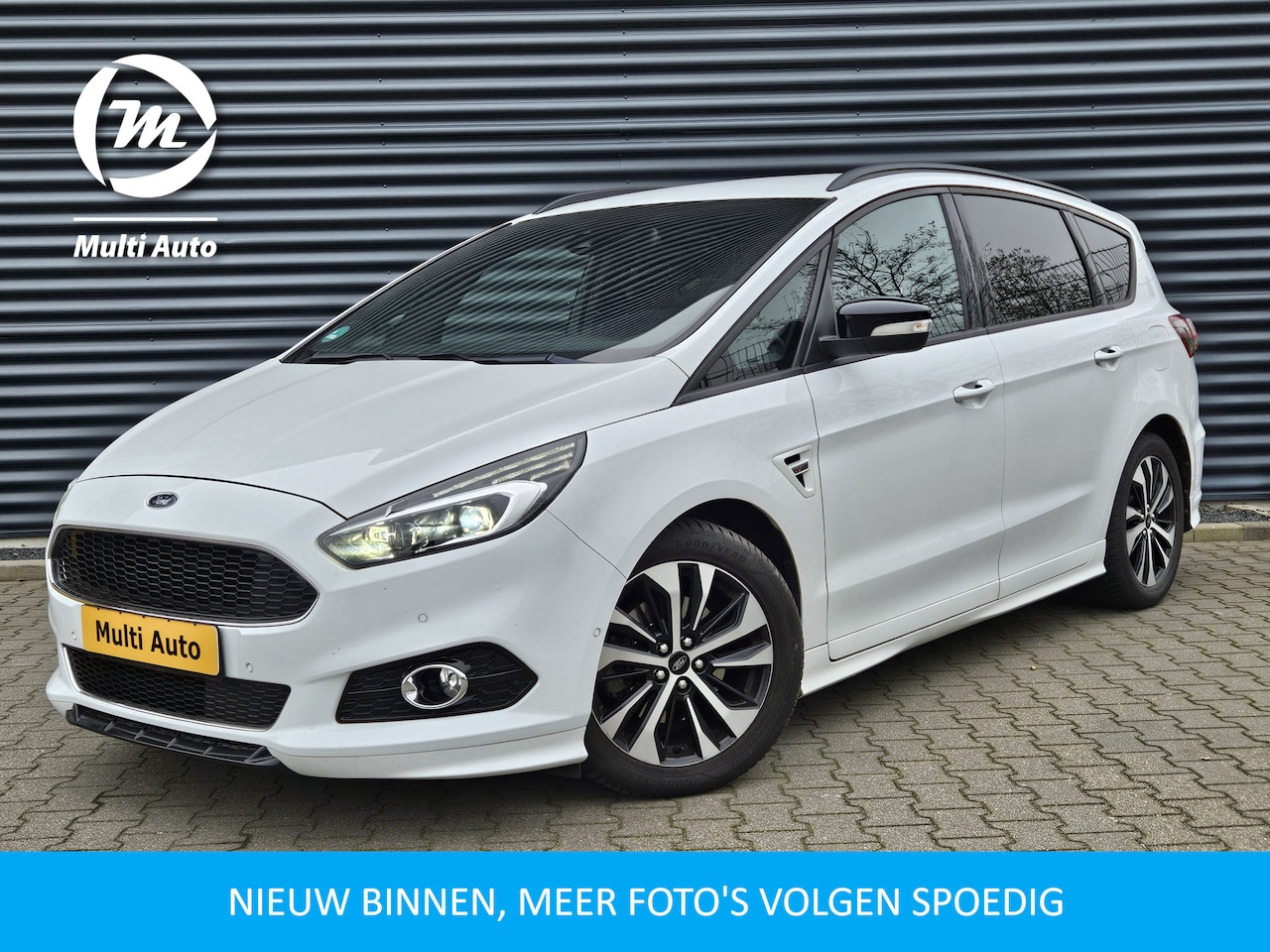 Ford S-Max - 1.5 ST-Line 7 Persoons 160pk | Adaptive Cruise | Lederen Sportstoelen Memory | Camera | Ap - AutoWereld.nl