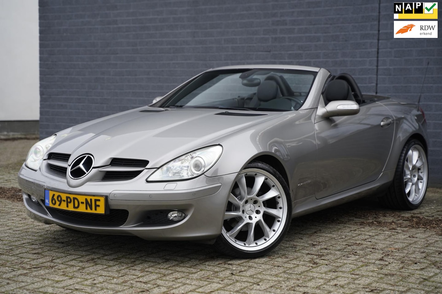 Mercedes-Benz SLK-klasse - 200 K. 200 K. 163pk, Leder, Automaat, NAP - AutoWereld.nl