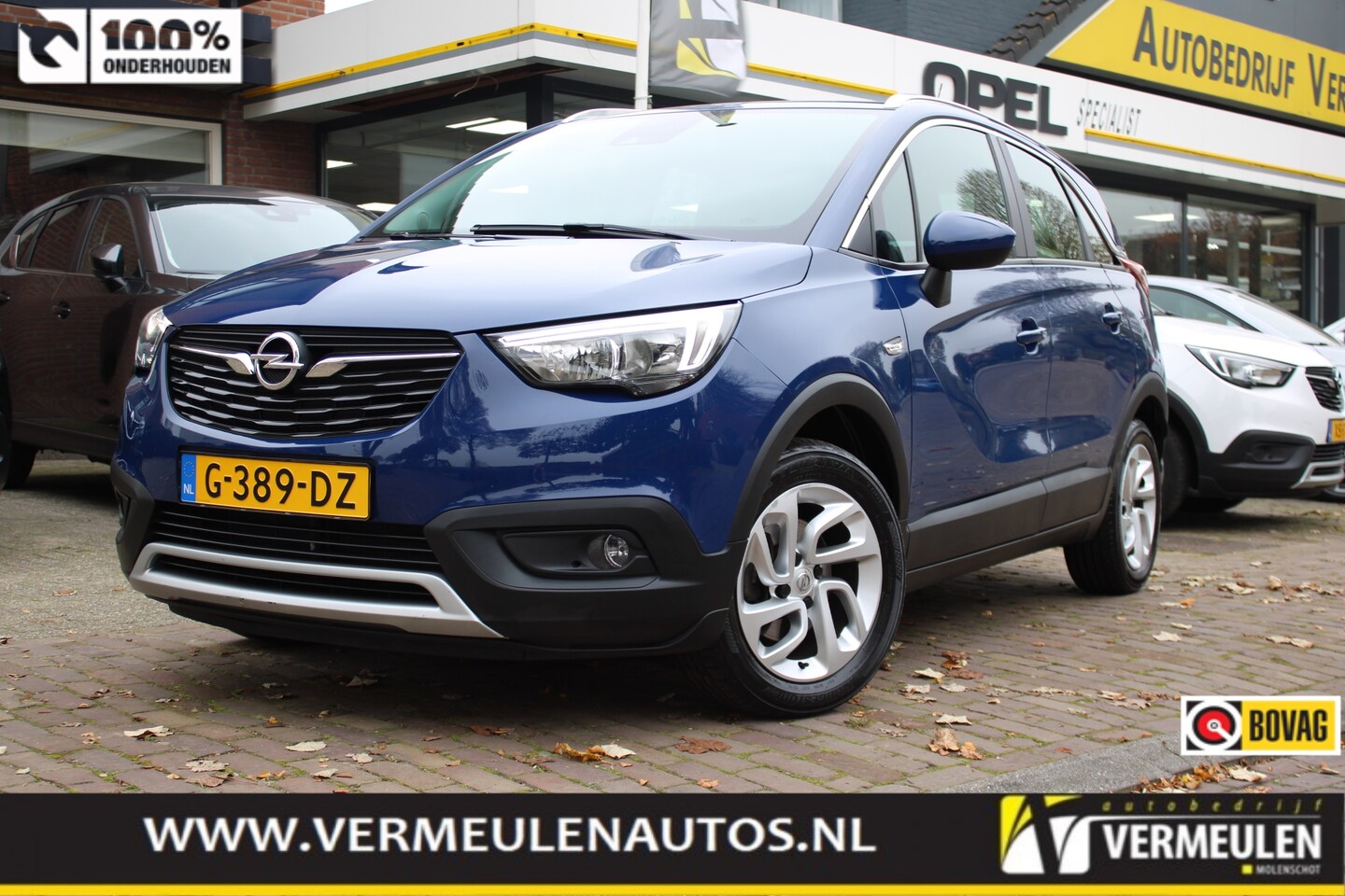 Opel Crossland X - 1.2 Turbo 110PK Innovation + 16"/ Navi/ Clima/ Cruise/ CarPlay/ NL auto - AutoWereld.nl