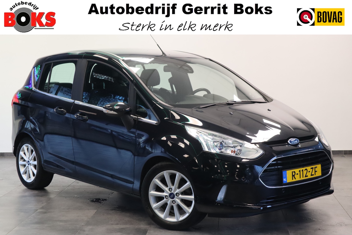 Ford B-Max - 1.0 EcoBoost Titanium Navigatie Clima PDC V en A  16"LM - AutoWereld.nl