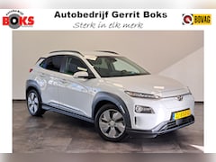 Hyundai Kona Electric - EV Premium 64 kWh Leder Navi Led Camera Clima Cruise 2 jaar garantie mogelijk* (vraag naar