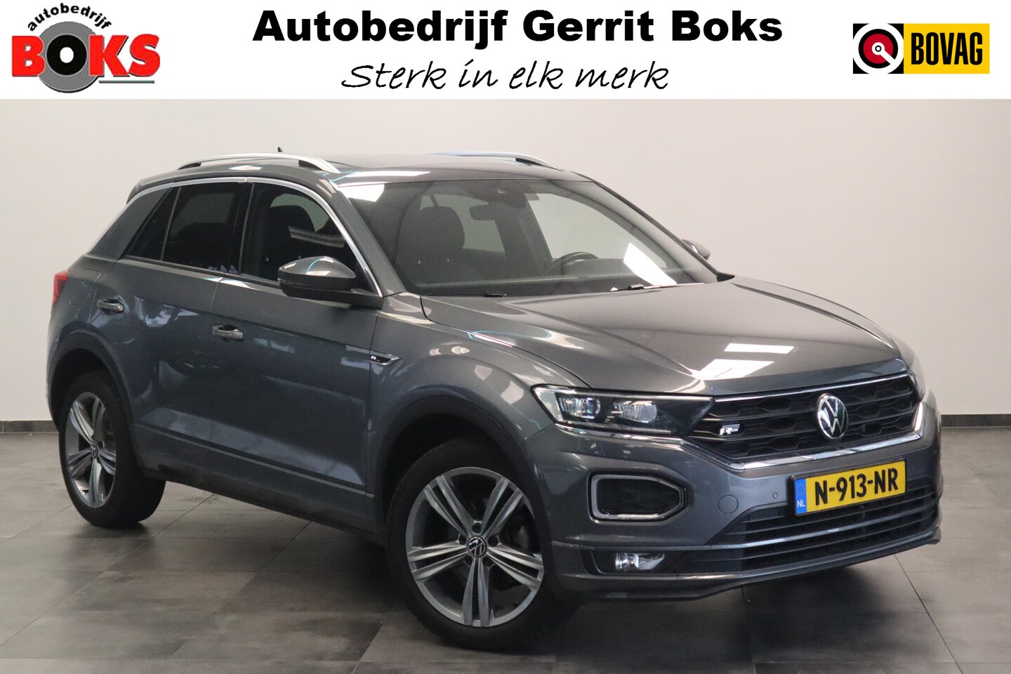 Volkswagen T-Roc - 1.5 TSI Sport Business R Panoramadak, VCP, Navigatie, Cruise control, 18 LMV 2 jaar garant - AutoWereld.nl