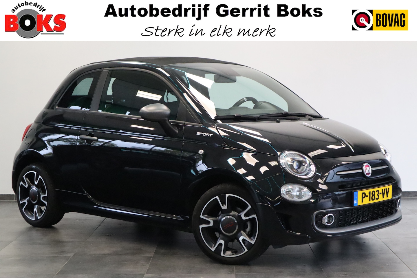 Fiat 500 - 1.0 Hybrid Sport Cabrio Navigatie CruiseControl - AutoWereld.nl