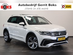 Volkswagen Tiguan - 1.4 TSI eHybrid R-Line Business+ Panorama 19LMV Navigatie Cruise Control Vol Leder interie