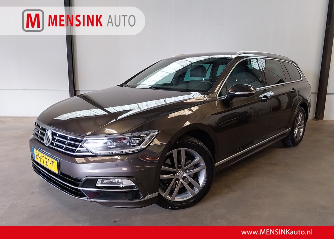 Volkswagen Passat Variant - 1.6 TDI Highline Business R Line AUTOMAAT VIRTUAL COCKPIT ADAPT CRUISE APPLE CARPLAY ALCAN - AutoWereld.nl