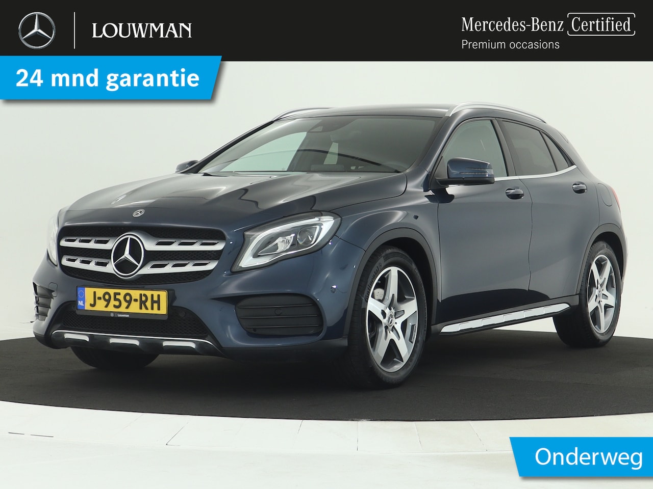 Mercedes-Benz GLA-Klasse - 180 Business Solution AMG | 5 Spaaks lichtmetalen velgen | Navigatie | trekhaak | Parking - AutoWereld.nl