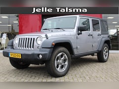 Jeep Wrangler - 2.8 CRD Rubicon Grijs Kenteken | Trekhaak Afneembaar | Navigatie | Airco | Stoelverwarming