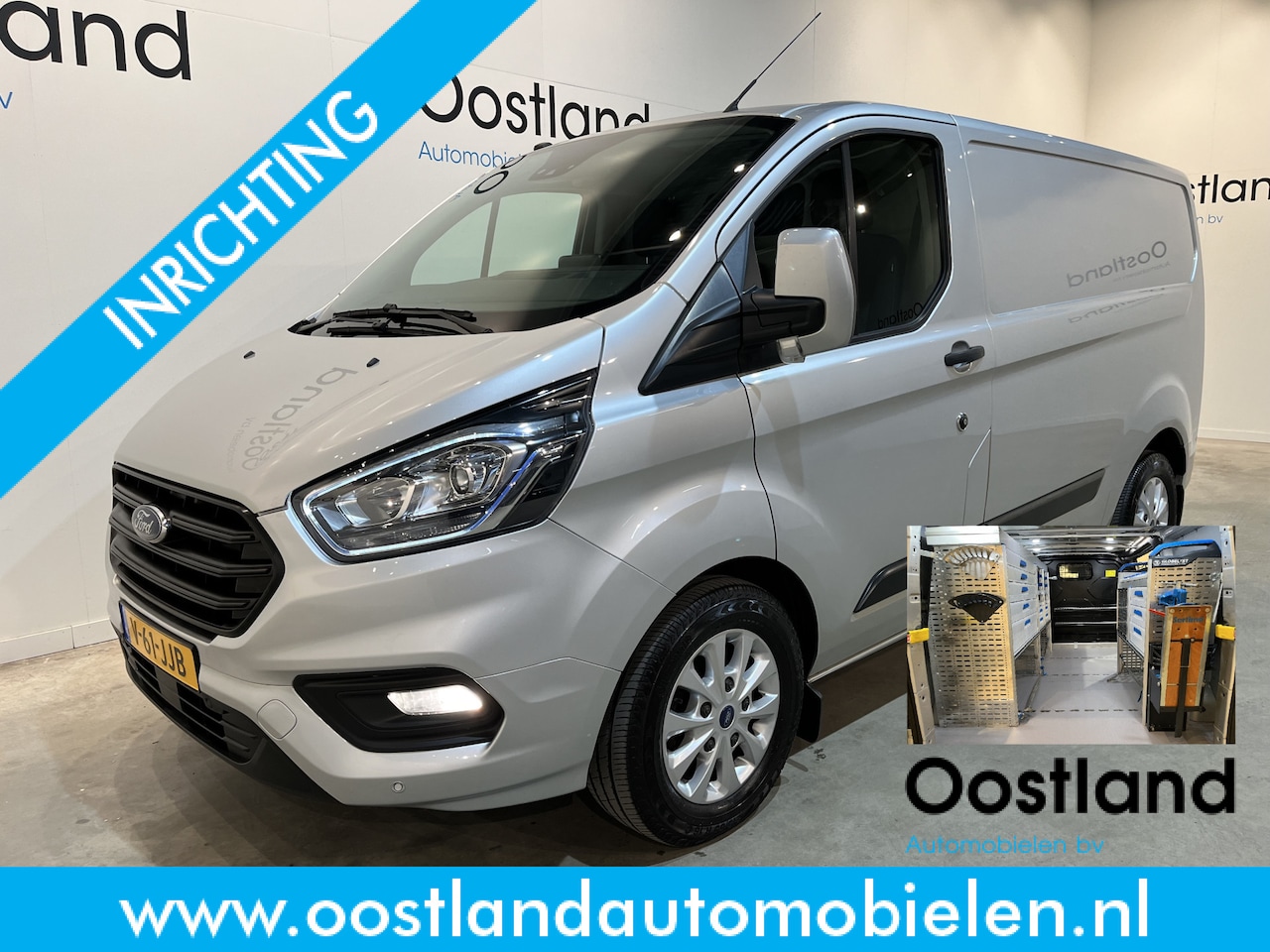 Ford Transit Custom - 2.0 TDCI L1H1 Trend 130 PK Automaat Servicebus / Sortimo Inrichting / Euro 6 / Airco / Cam - AutoWereld.nl