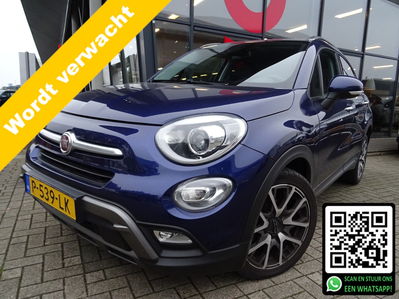 Fiat 500 X Cross - 1.4 Turbo MultiAir CrossPlus / LEDER / NAVIGATIE / STOELVERWARMING / CRUISE CONTROL / CAME - AutoWereld.nl