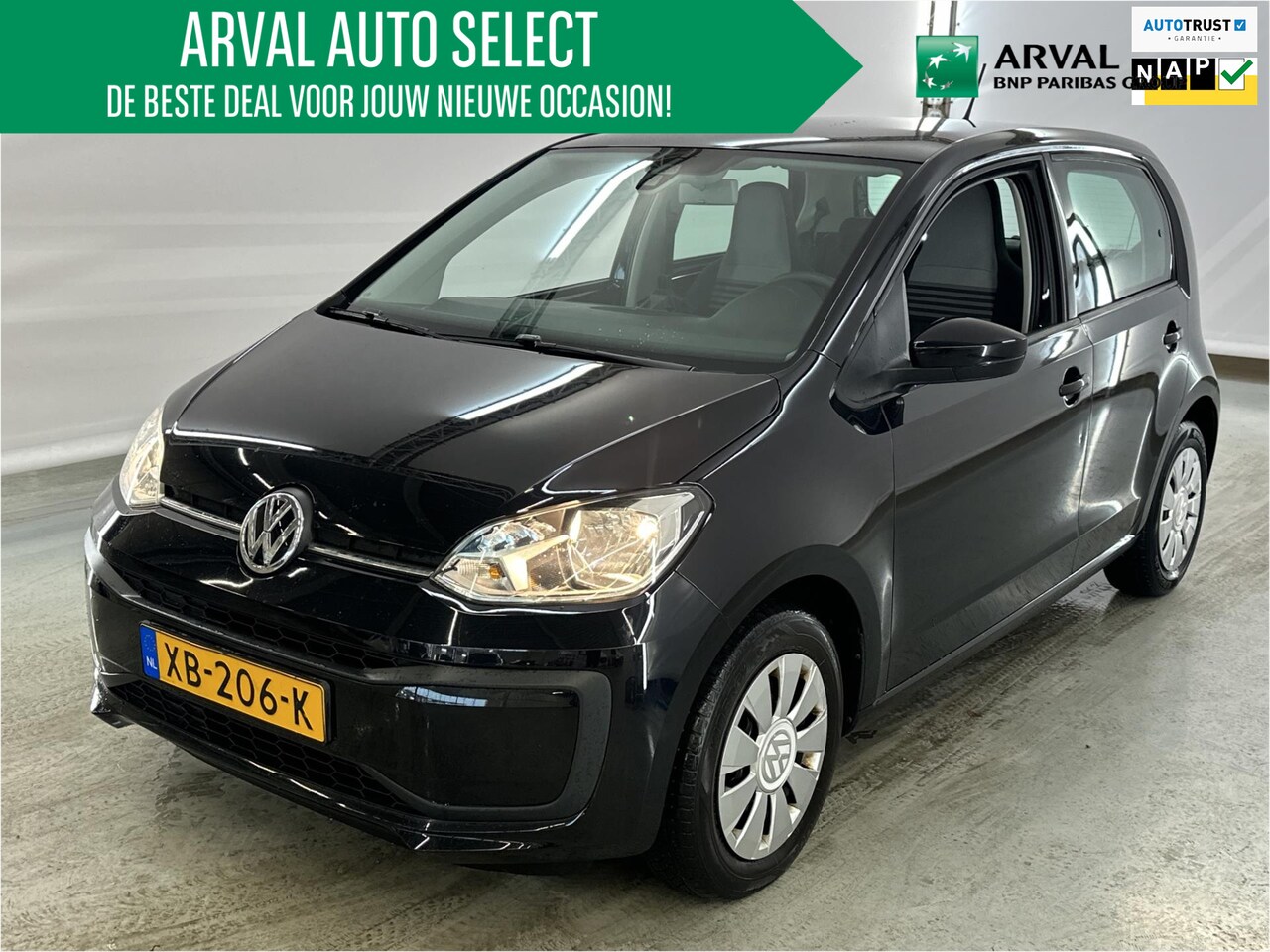 Volkswagen Up! - 1.0 BMT move up! 60PK | Airco | 5-deurs | DAB-radio | 1ste eigenaar - AutoWereld.nl