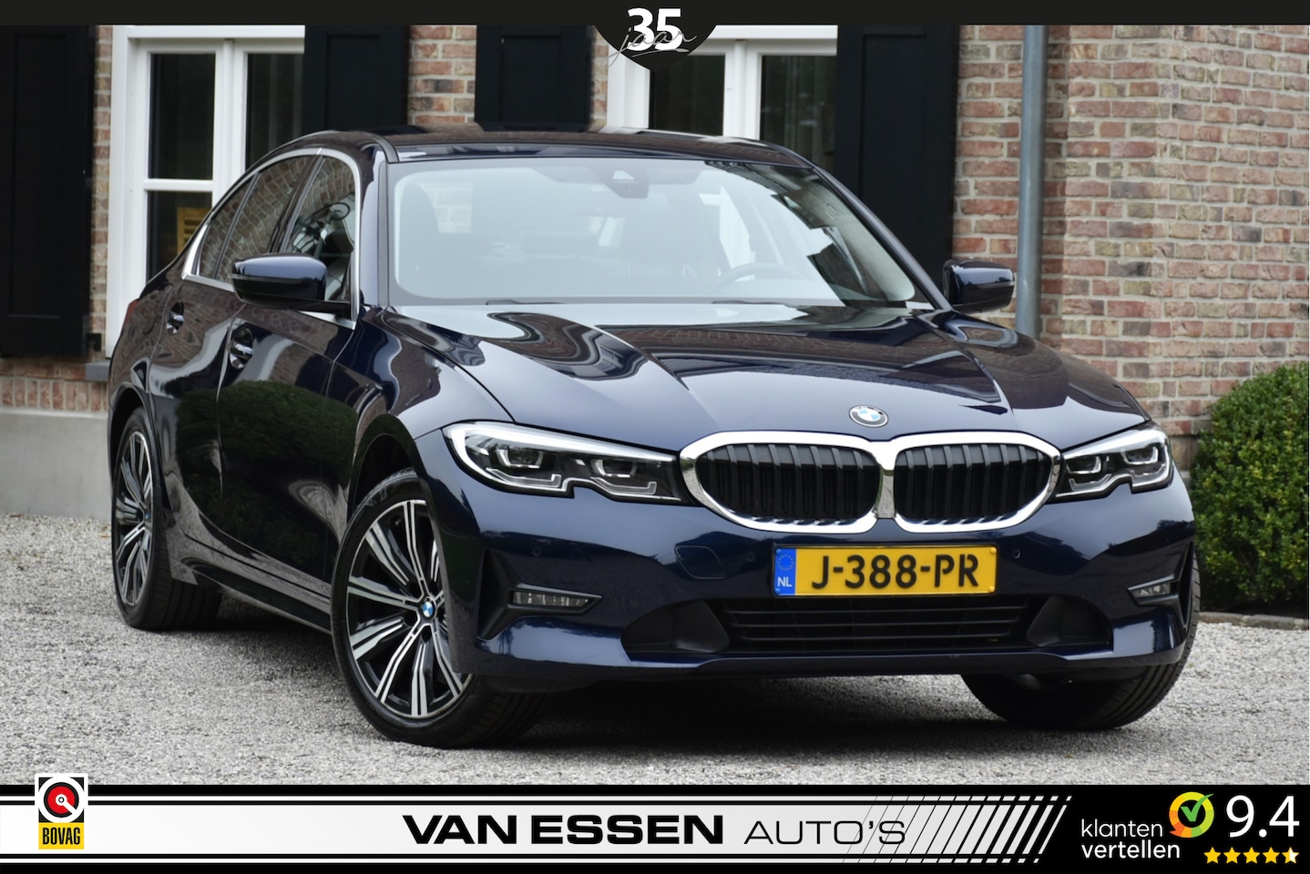 BMW 3-serie - 330e eDrive Luxery Edition Leer Navi Carplay NL-Auto! - AutoWereld.nl