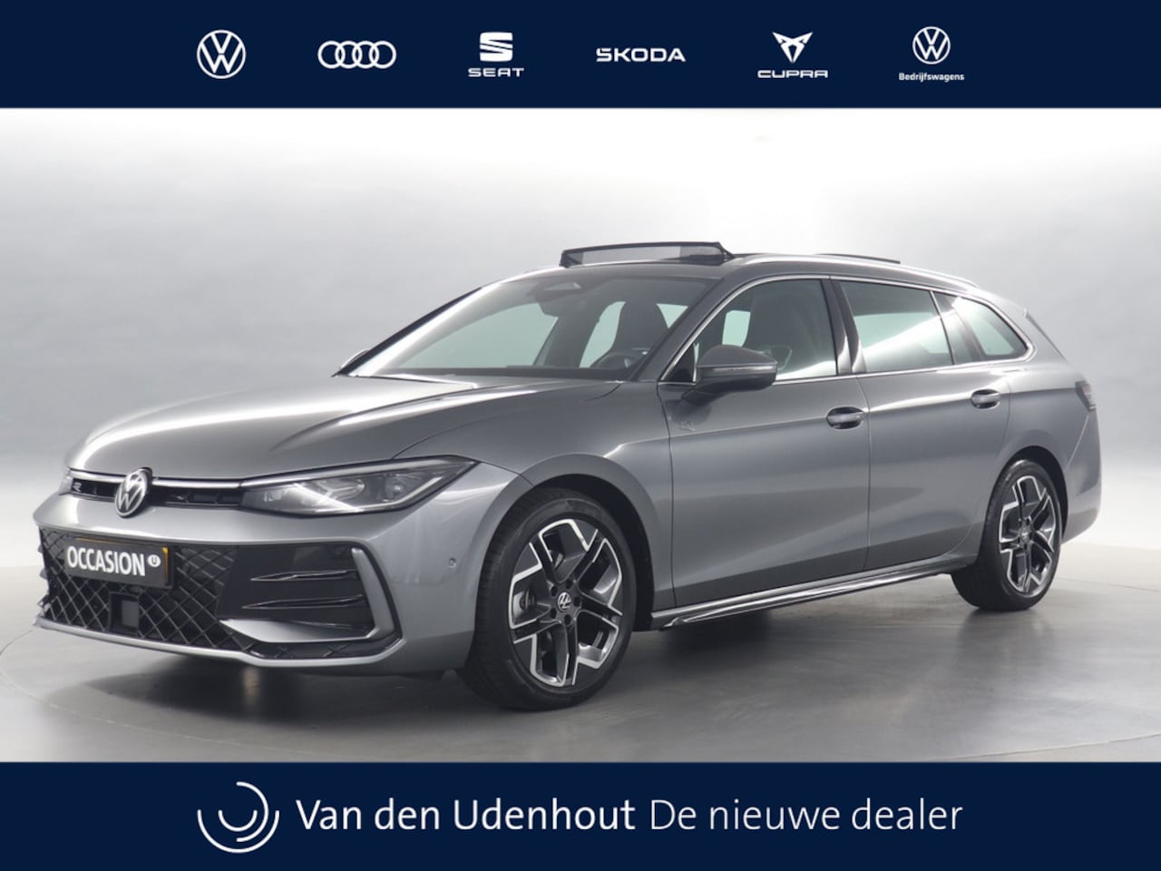 Volkswagen Passat Variant - 1.5 eTSI 150pk R-Line Business DSG / Panoramadak / Camera / Stoel/Stuurverwarming / Trekha - AutoWereld.nl