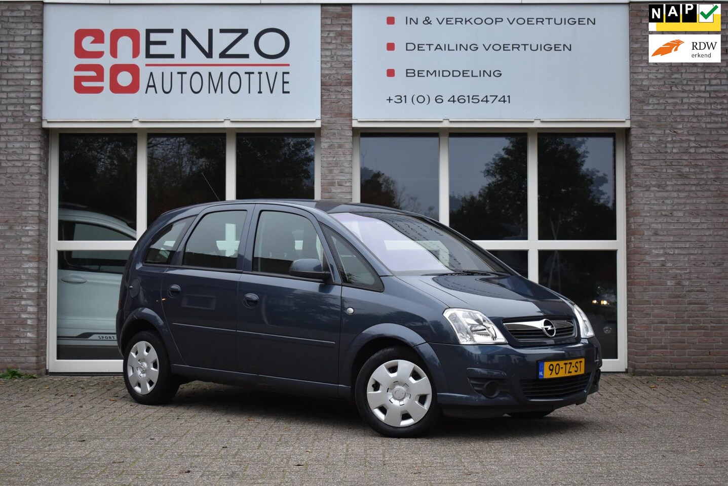 Opel Meriva - 1.6-16V Enjoy Cruise trekhaak Airco NAP NLauto - AutoWereld.nl