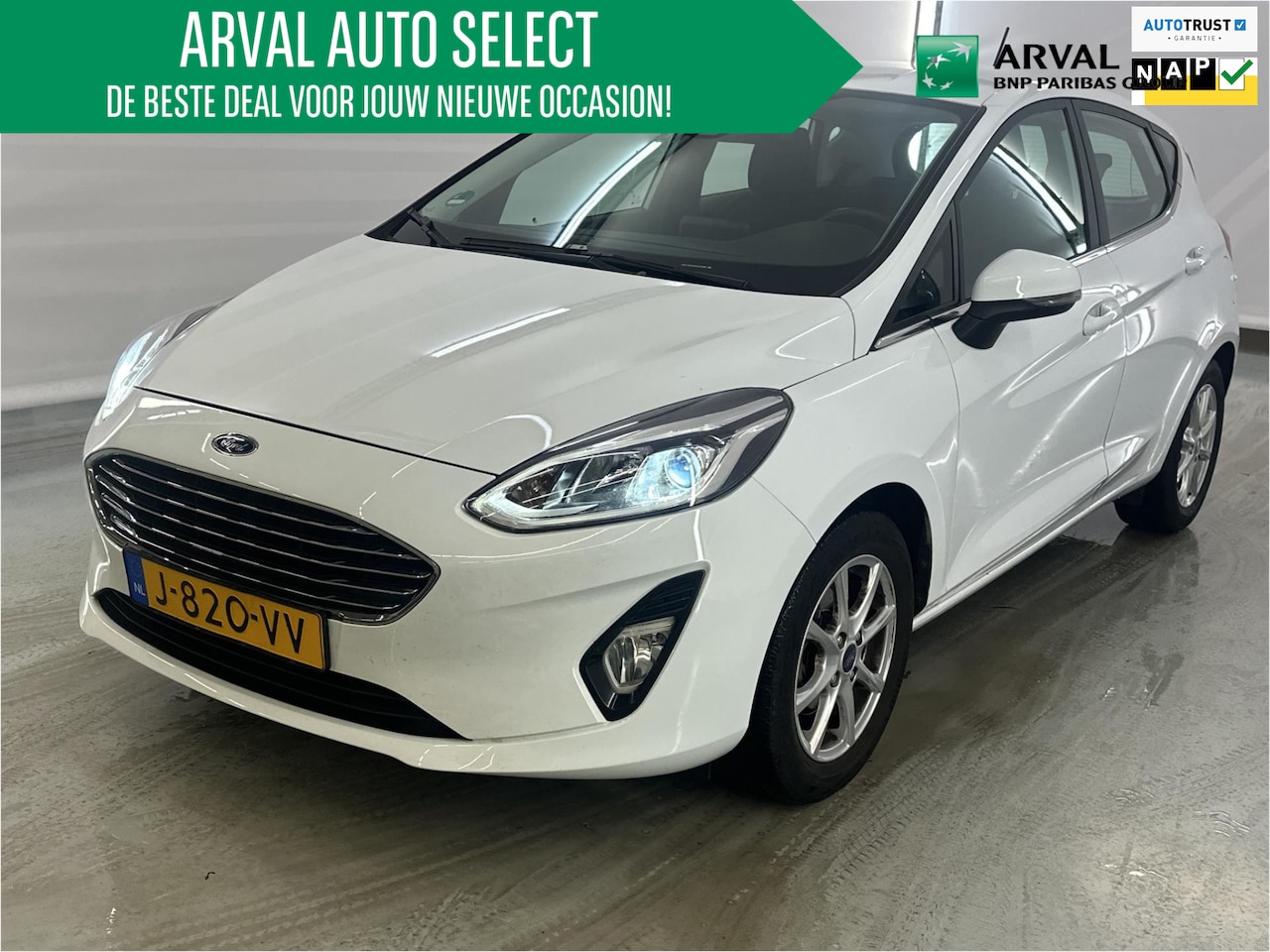 Ford Fiesta - 1.0 EcoBoost Titanium 95 PK | PDC | Navi | LED | Cruise | 1ste Eigenaar - AutoWereld.nl