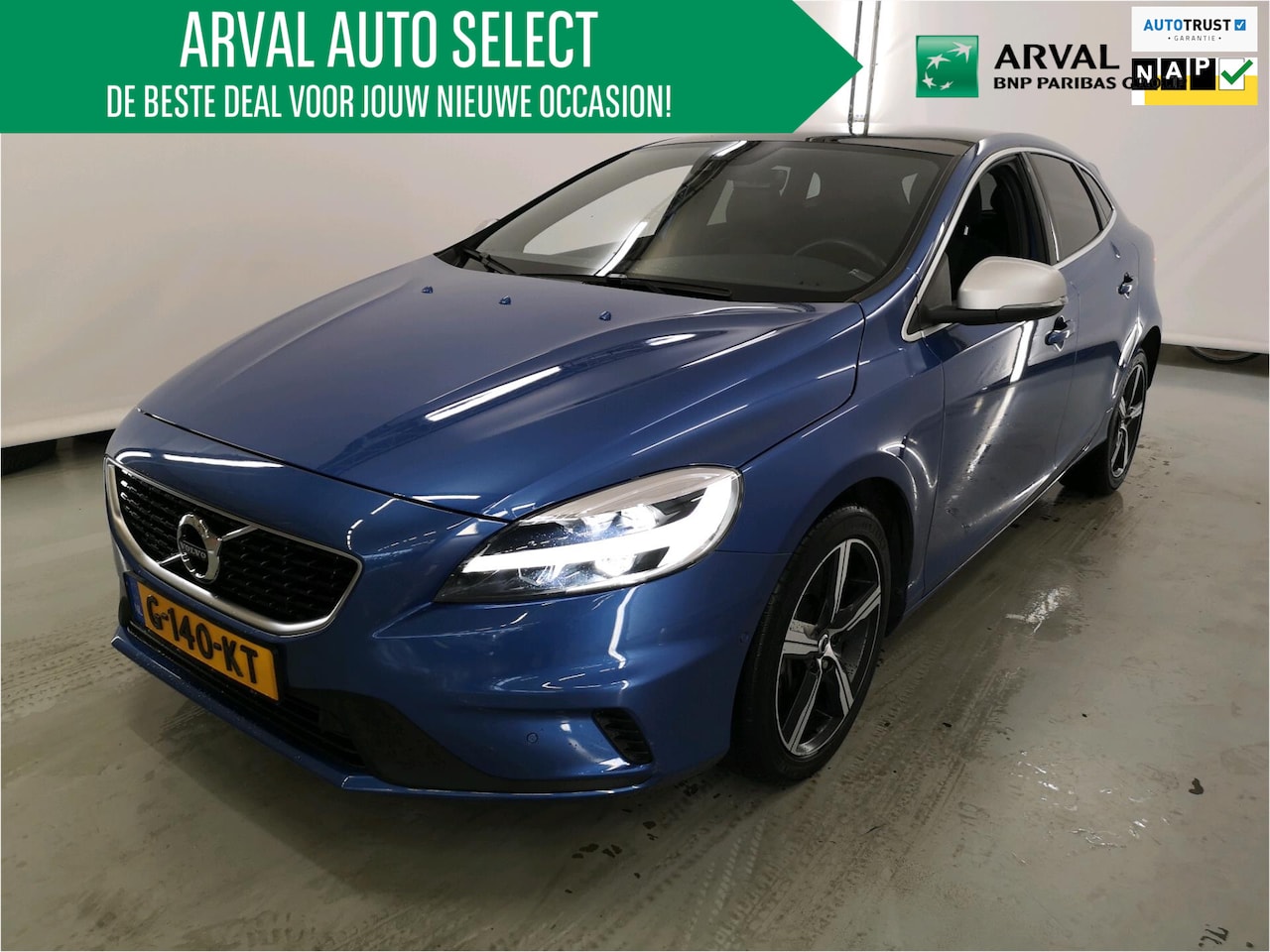 Volvo V40 - 1.5 T3 Polar+ Sport 152PK | Camera | Navi | PDC | Full LED | Leer | Stoelverwarming | 1ste - AutoWereld.nl