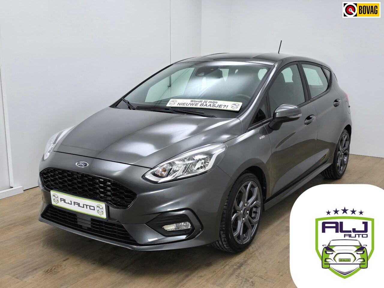 Ford Fiesta - ST-Line occasion met 145pk (!) en carplay | Tweedehands Ford Fiesta ST in antraciet | Spor - AutoWereld.nl