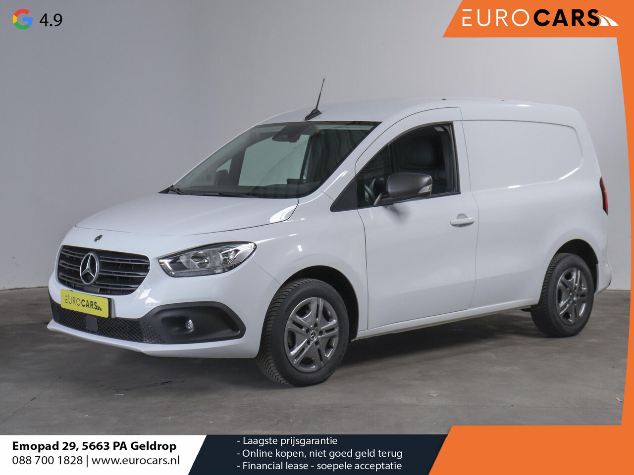 Mercedes-Benz Citan - 110 CDI Pro Airco Cruise Control MBUX Carplay PDC Stoelverwarming Nieuwstaat! - AutoWereld.nl