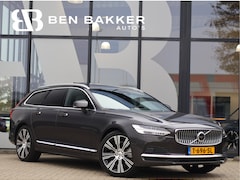 Volvo V90 - 2.0 T8 AWD Ultimate Bright Long Range *Bow&Wil*HUD*Pano*Haak*Luchtvering*20"