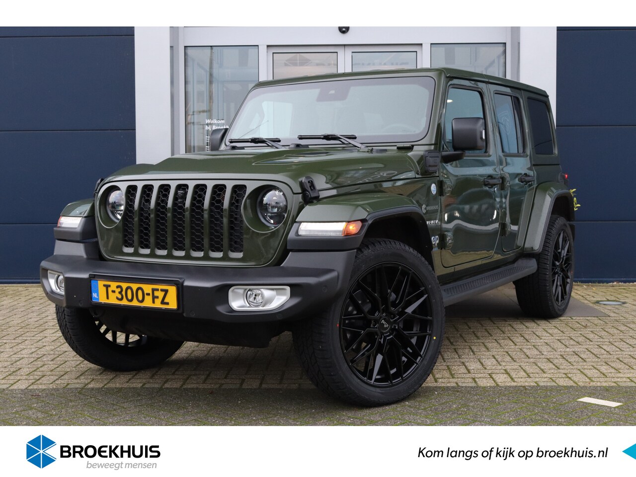 Jeep Wrangler Unlimited - 4xe 380PK Sahara | 22'' Velgen | Stuur + Stoel verwarming | Camera V/A | ACC | Keyless - AutoWereld.nl