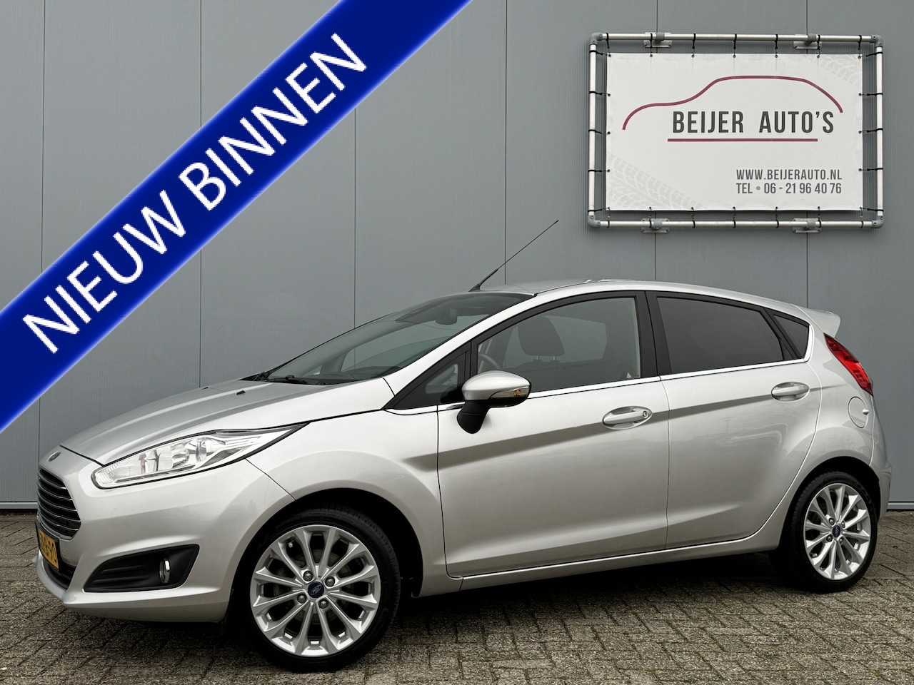 Ford Fiesta - 1.0 EcoBoost Titanium Navi/Bluetooth/Trekhaak. - AutoWereld.nl