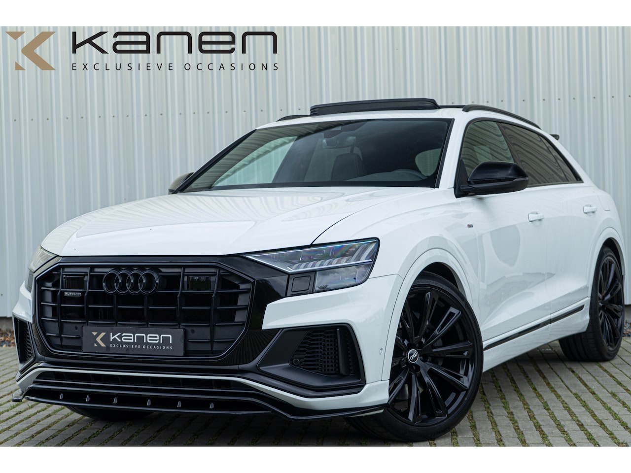 Audi Q8 - 60 TFSI e Competition 462PK Pano S-stoelen Matrix Luchtv. 360camera Head up Trekhaak Massa - AutoWereld.nl