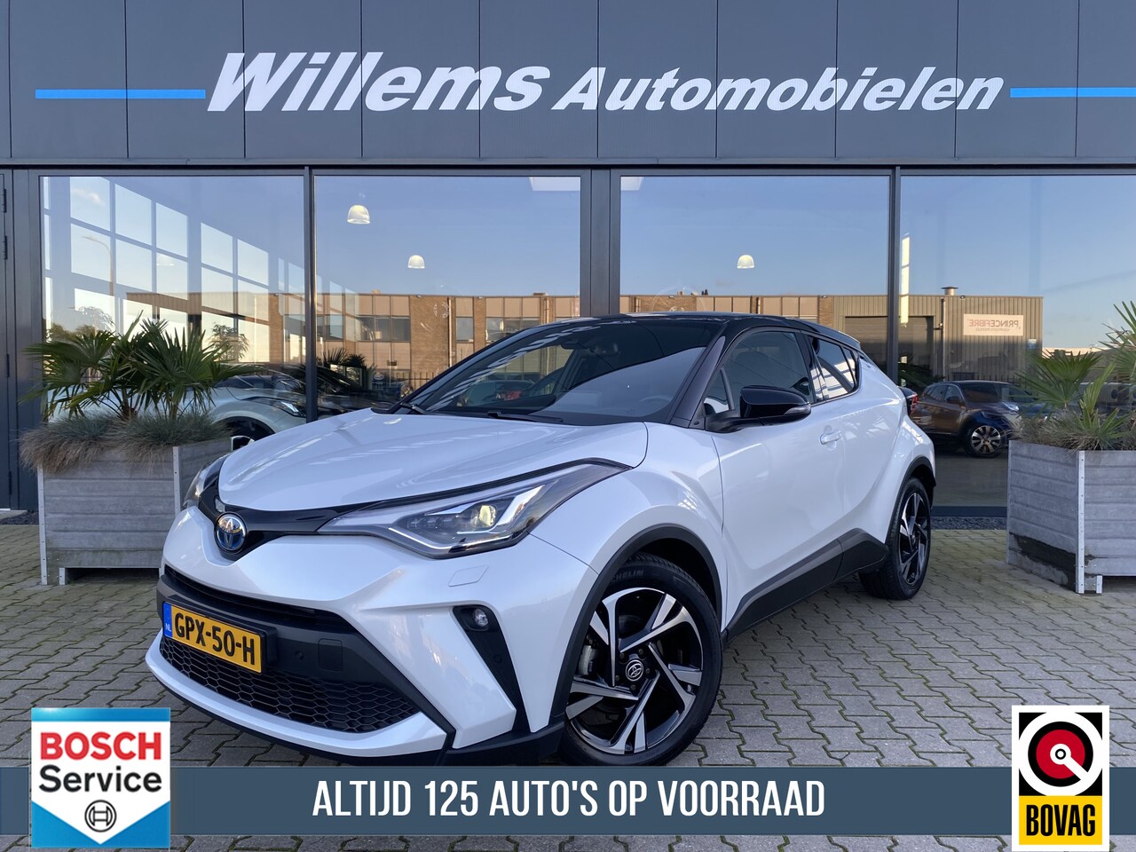 Toyota C-HR - 2.0 Hybrid Dynamic Adaptive Cruise, Stoel & Stuurverwarming, App- Connect - AutoWereld.nl