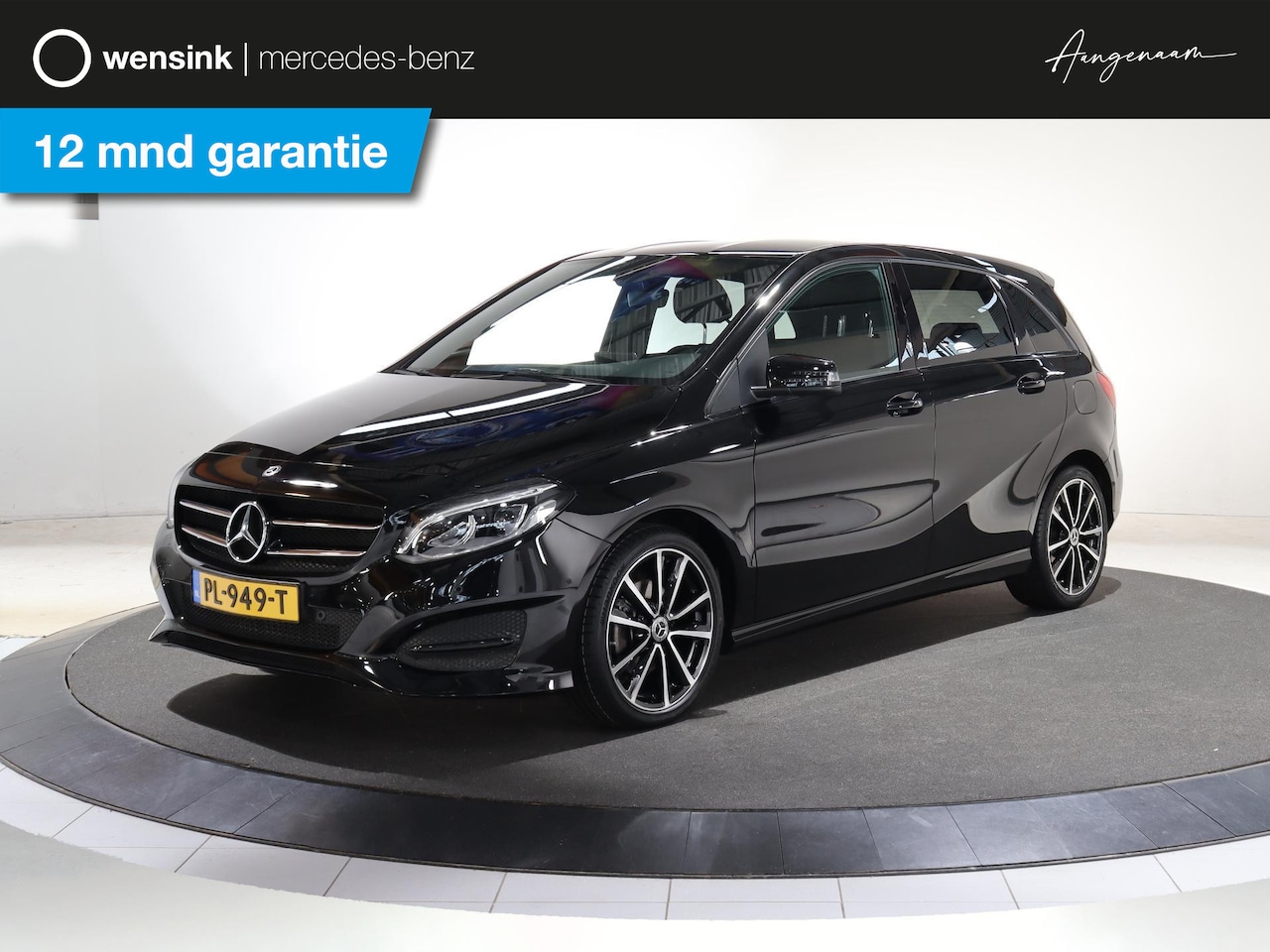 Mercedes-Benz B-klasse - 180 NIGHT Edition | Trekhaak | Zitcomfortpakket | Comfortonderstel | Lederlook Bekleding | - AutoWereld.nl