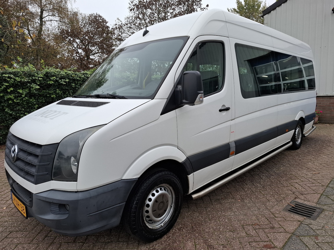 Volkswagen Crafter - 35 2.0 TDI L3H2 BM 13250.- INCL BTW 9-PERSOONS MAXI ROLSTOEL 110PK - AutoWereld.nl