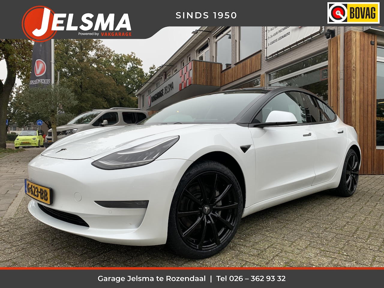 Tesla Model 3 - RWD Plus 60 kWh, 19inch | 70dkm - AutoWereld.nl