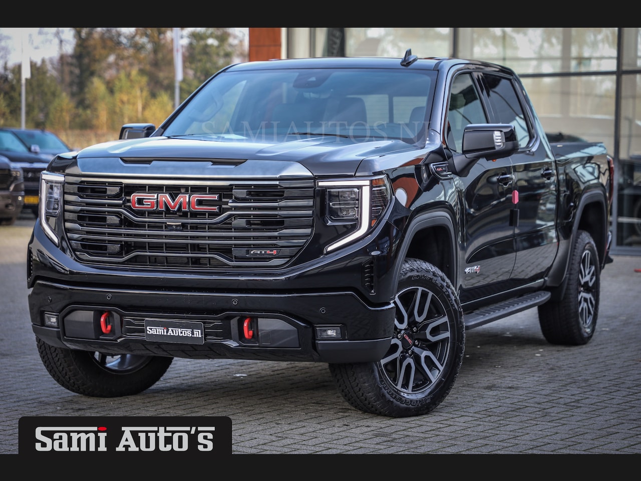 GMC Sierra - AT4 | BLACK | RIJKLAAR PRIJS | LPG | VIRTUAL + HUD | BOM VOL | 360 CAM | DC | DODGE RAM EN - AutoWereld.nl