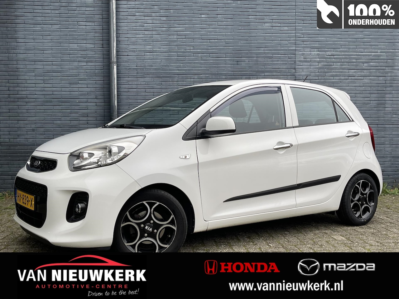 Kia Picanto - 1.0 CVVT 69 pk 5D DynamicLine Colorline | Climatecontrol | Lichtmetalen Velgen | Cruisecon - AutoWereld.nl