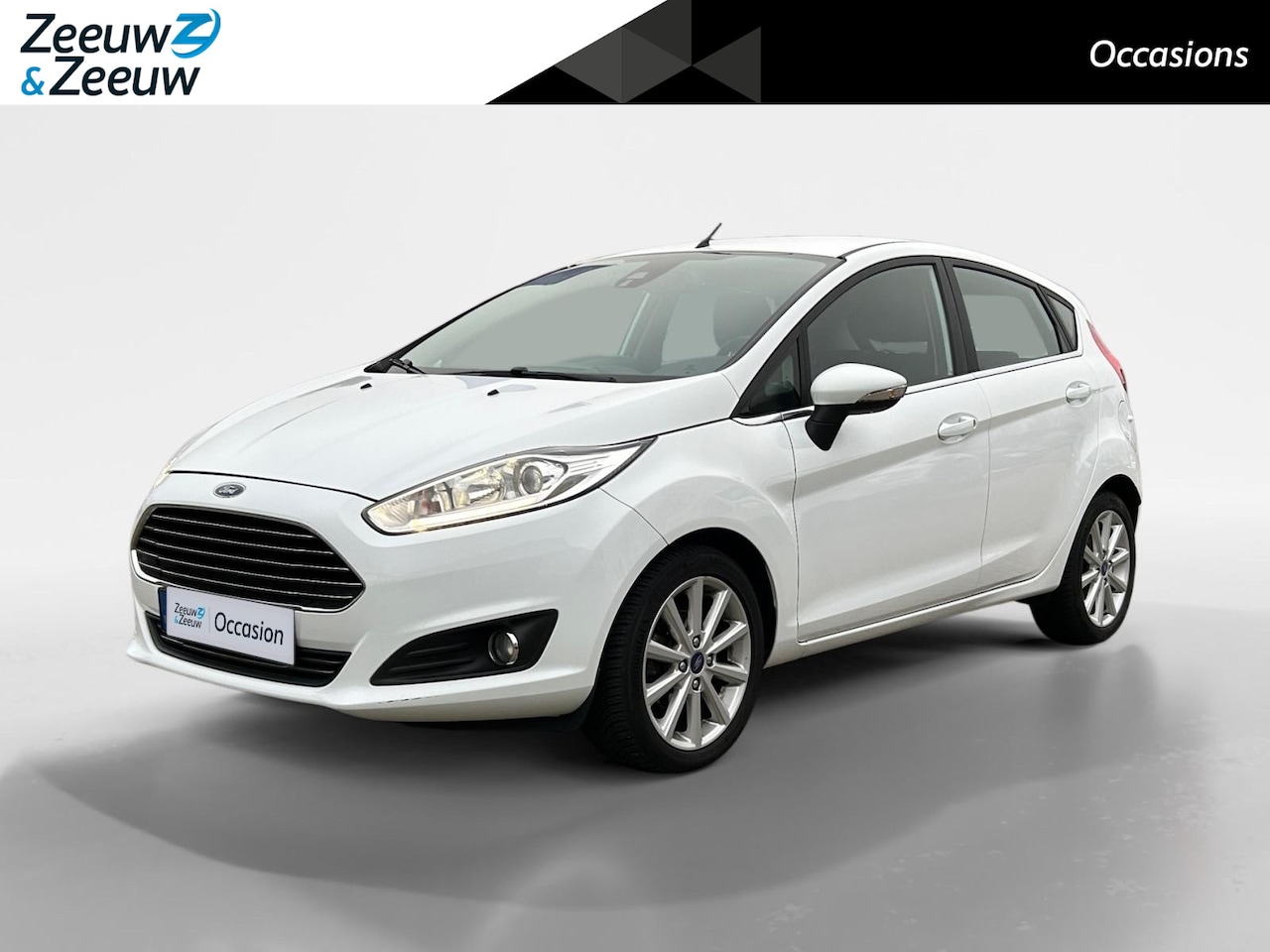 Ford Fiesta - 1.0 EcoBoost Titanium 100pk | Voorruitverwarming | Navigatie | Lichtmetalen velgen | All s - AutoWereld.nl