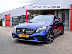 Mercedes-Benz C-klasse - 180 Premium Pack AMG Aut. Pano|Leder|LMV|Navi|Sportstoelen