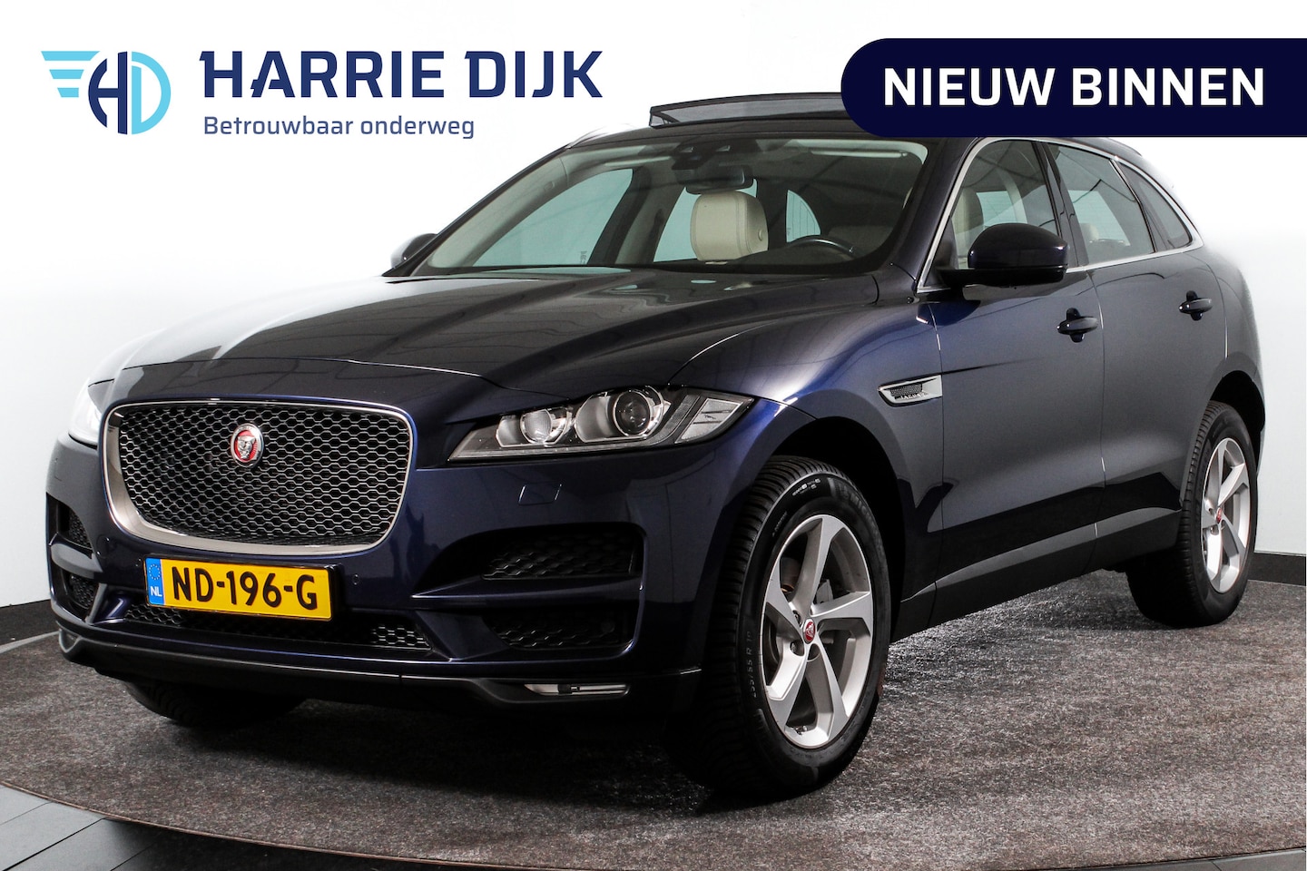 Jaguar F-Pace - 2.0 180 PK Portfolio AWD 20d Automaat | S/K-Panodak | Cruise | Winterpakket | Camera | PDC - AutoWereld.nl