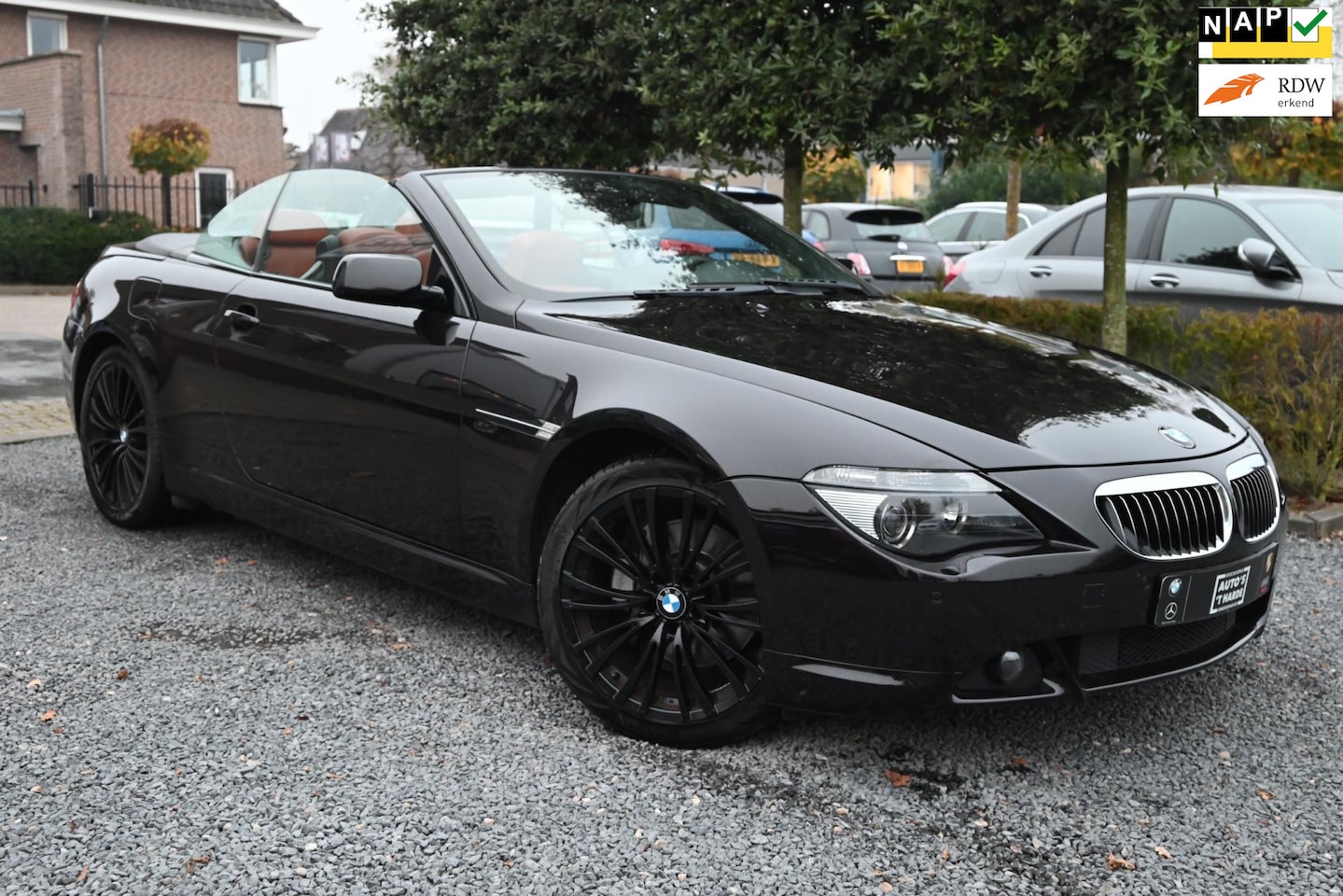 BMW 6-serie Cabrio - 650i 4.8 Cabrio Memo Stoelen Leder Automaat Cruise - AutoWereld.nl