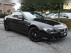 BMW 6-serie Cabrio - 650i 4.8 Cabrio Memo Stoelen Leder Automaat Cruise