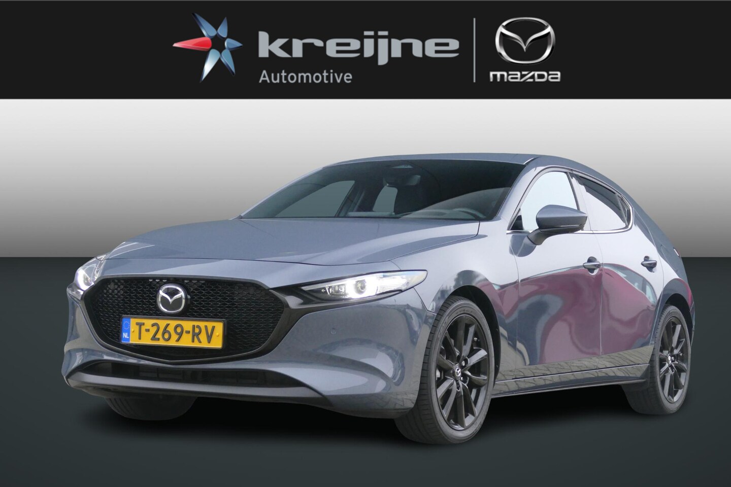 Mazda 3 - 2.0 e-SkyActiv-X M Hybrid 186 Exclusive-line | Driver Assistance & Sound Pack | Black Comf - AutoWereld.nl