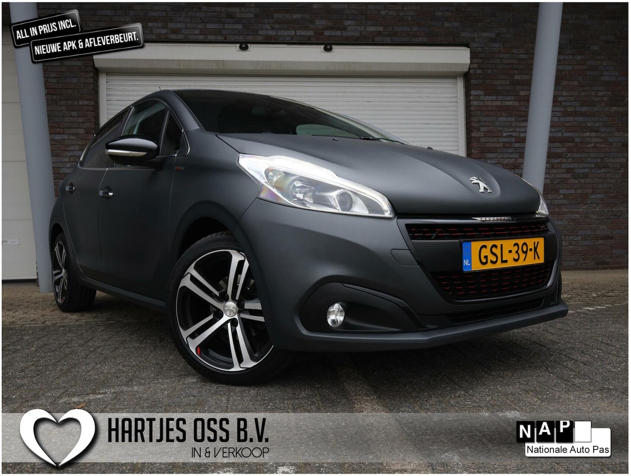 Peugeot 208 - 1.2 PureTech 5drs. GT-line 110pk (Vol-Opties!) - AutoWereld.nl