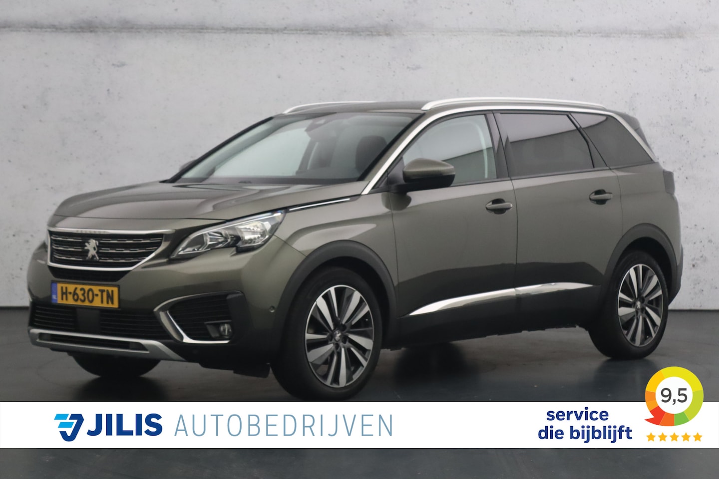 Peugeot 5008 - 1.2 PureTech Blue Lease Premium Avantage | Half lederen bekleding | Apple carplay | Parkee - AutoWereld.nl