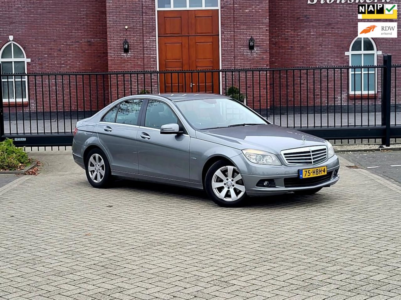 Mercedes-Benz C-klasse - 180 K BlueEFFICIENCY Elegance / Kompressor / Nieuwe Apk / Airco / Navi - AutoWereld.nl