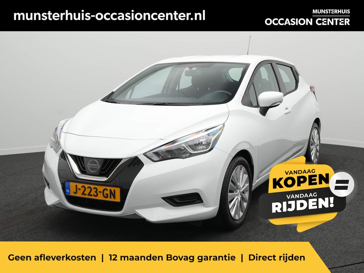 Nissan Micra - 1.0 IG-T Acenta - Eerste Eigenaar - Apple Carplay/Android Auto - AutoWereld.nl