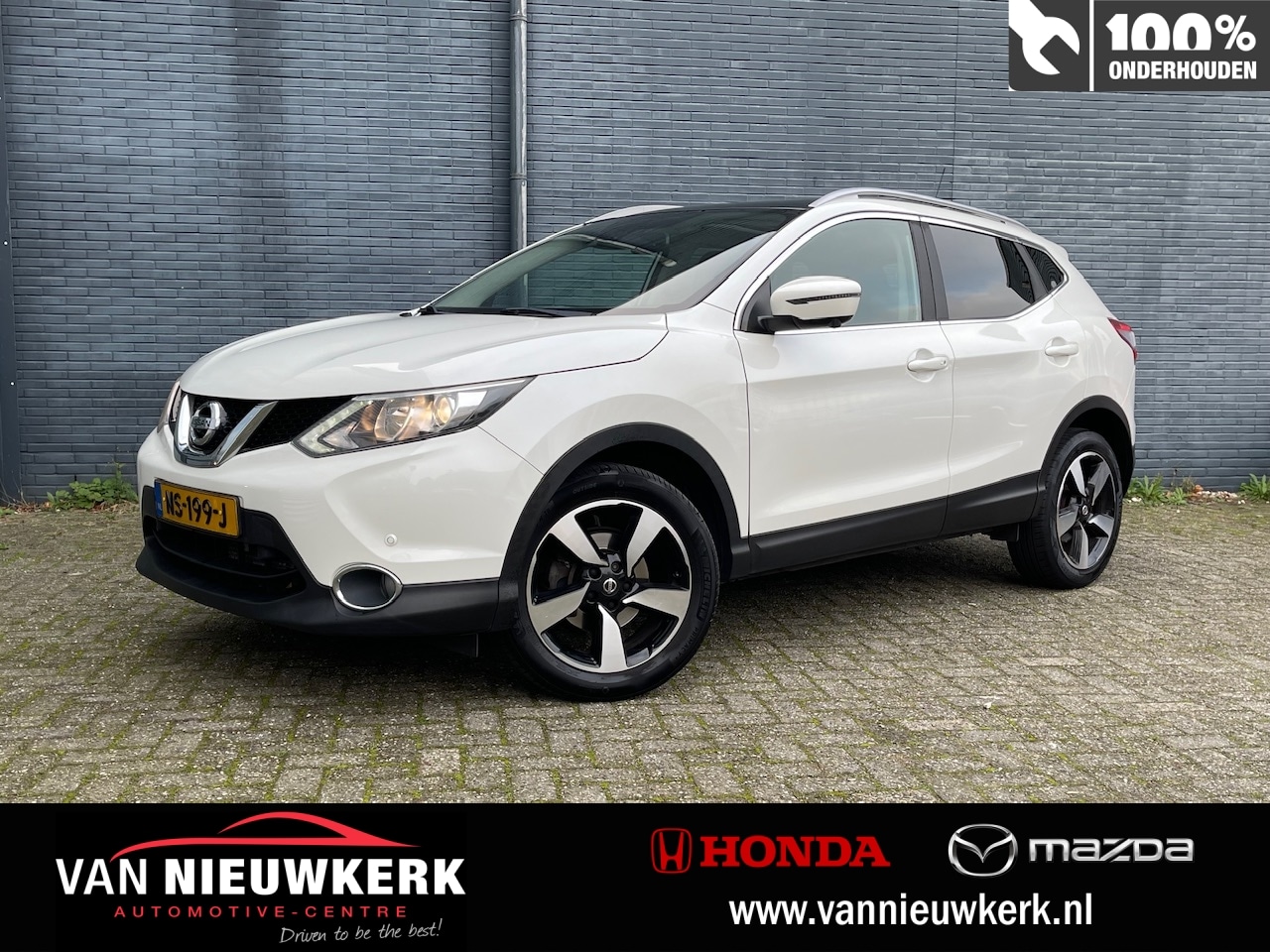 Nissan Qashqai - 1.2 115pk DIG-T Automaat N-Connecta | Panoramadak | Navigatie | Cruisecontrol | Climatecon - AutoWereld.nl