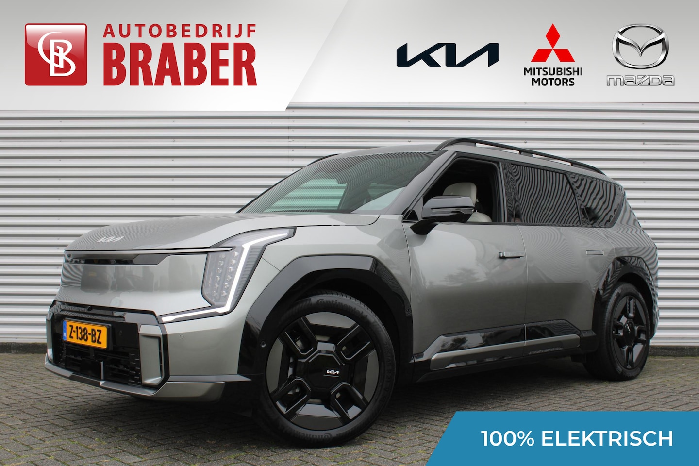 Kia EV9 - Launch Edition GT-Line AWD 6p. 99.8 kWh | Navi | Airco | Cruise | Camera | Leer | Trekhaak - AutoWereld.nl