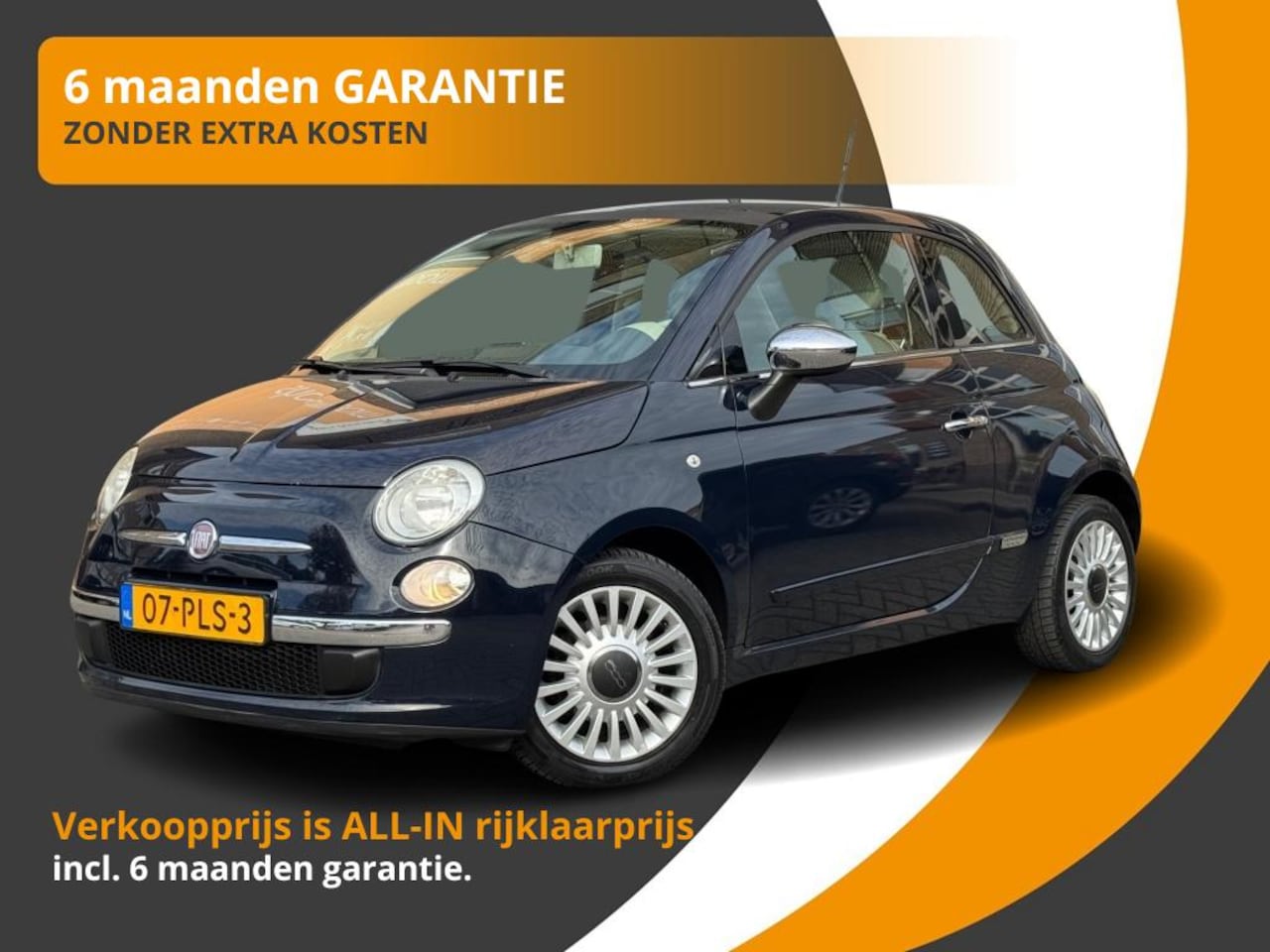 Fiat 500 - TWINAIR TURBO 85 LOUNGE AIRCO/PANODAK/LMV/NL-AUTO - AutoWereld.nl