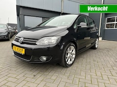 Volkswagen Golf Plus - 1.4 TSi Highline Automaat, Zwart, navigatie, airco, cruise contr