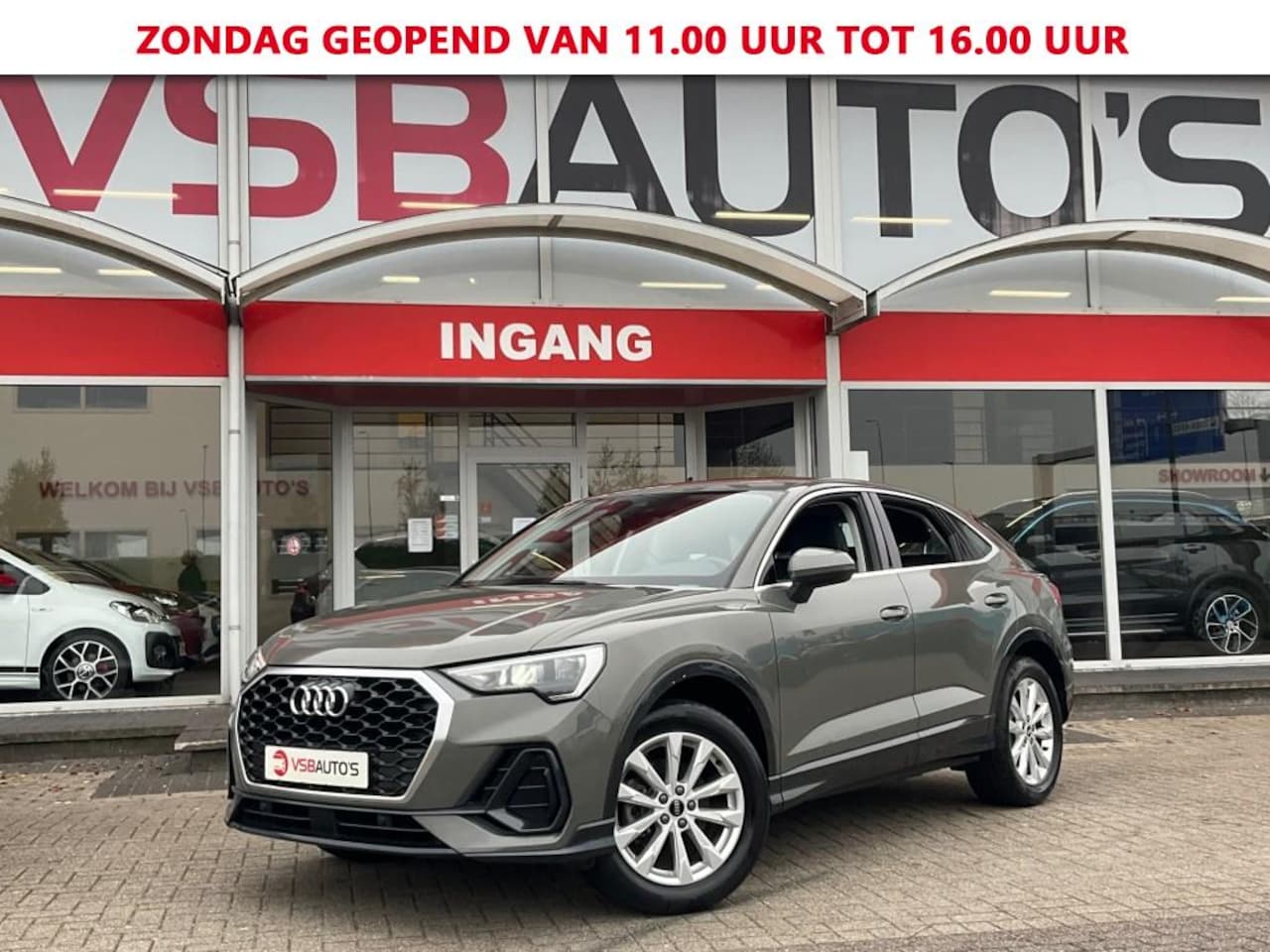 Audi Q3 Sportback - 35 (1.5) TFSI AUTOMAAT 150PK HALF-LEER NAVI AIRCO LMV PDC - AutoWereld.nl