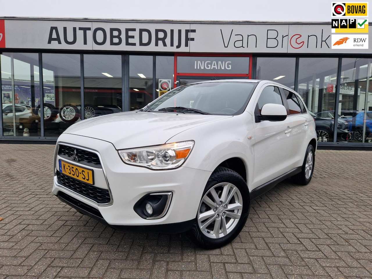 Mitsubishi ASX - 1.6 Cleartec Invite | Cruise control | Elek. ramen - AutoWereld.nl